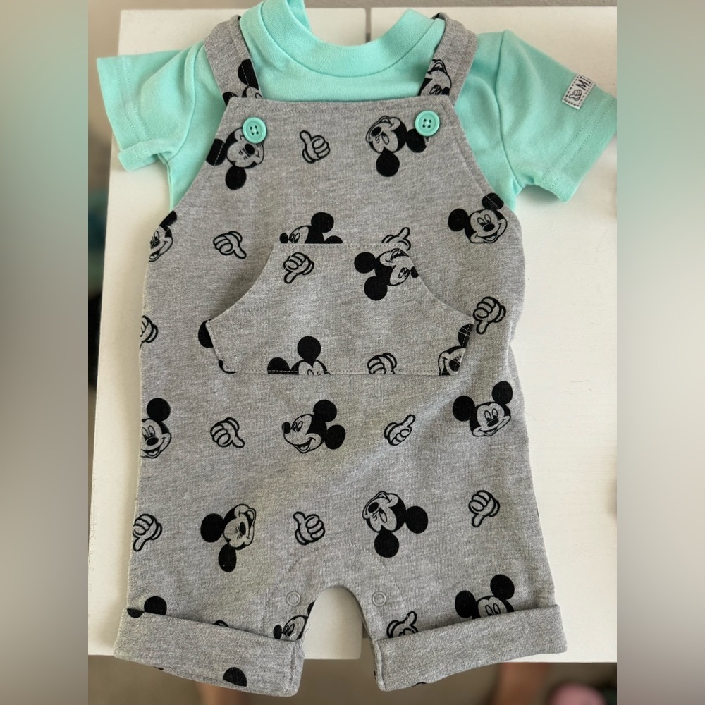 Disney baby outfit.